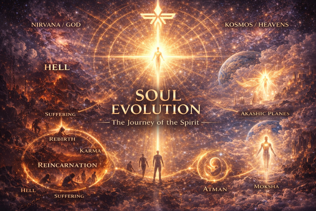 The 8 Emanations of God - Soul Evolution