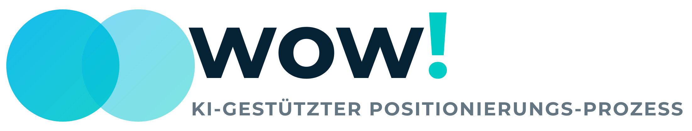 wow! – KI-gestützter Positionierungs-Prozess