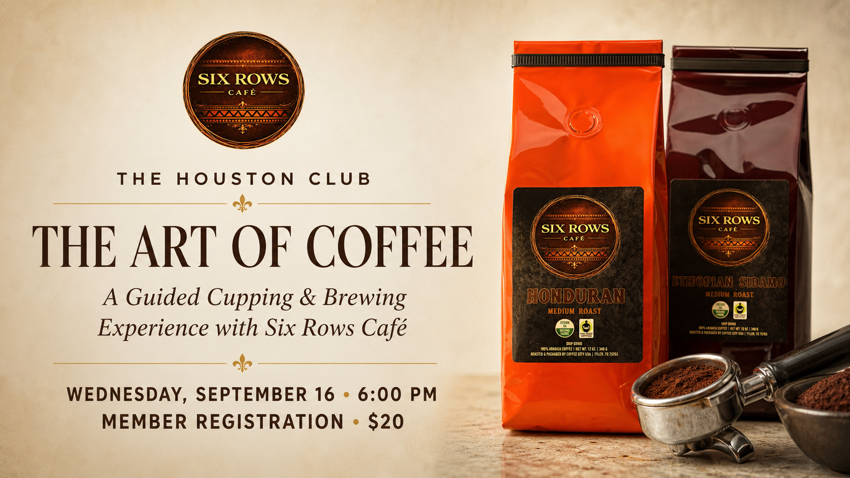 The Art of Coffee at The Houston Club