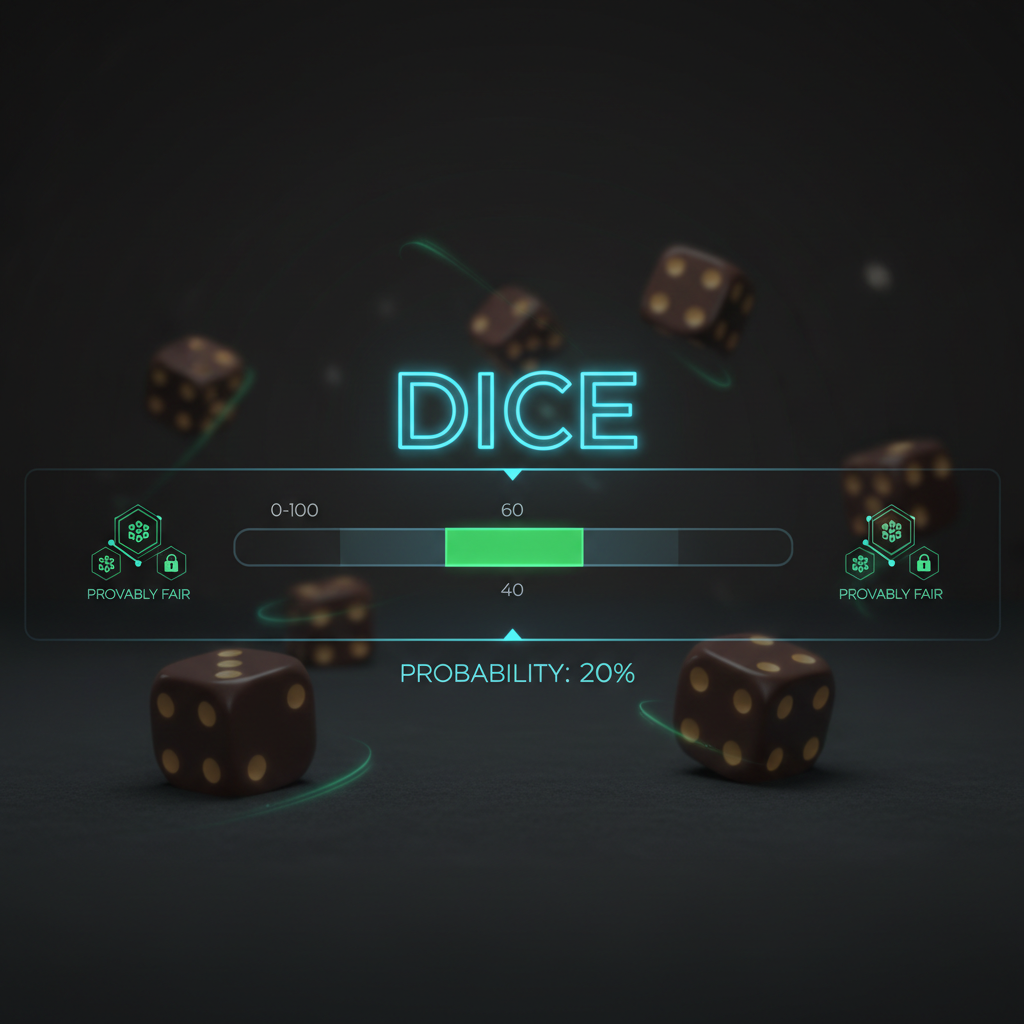 Dice Casino – Provably Fair Würfelspiel