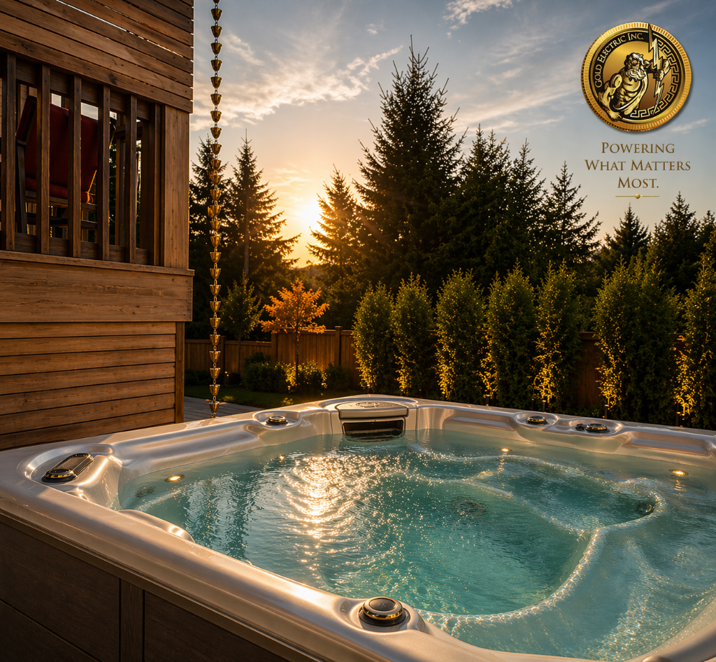 240V hot tub and pool GFCI wiring installation