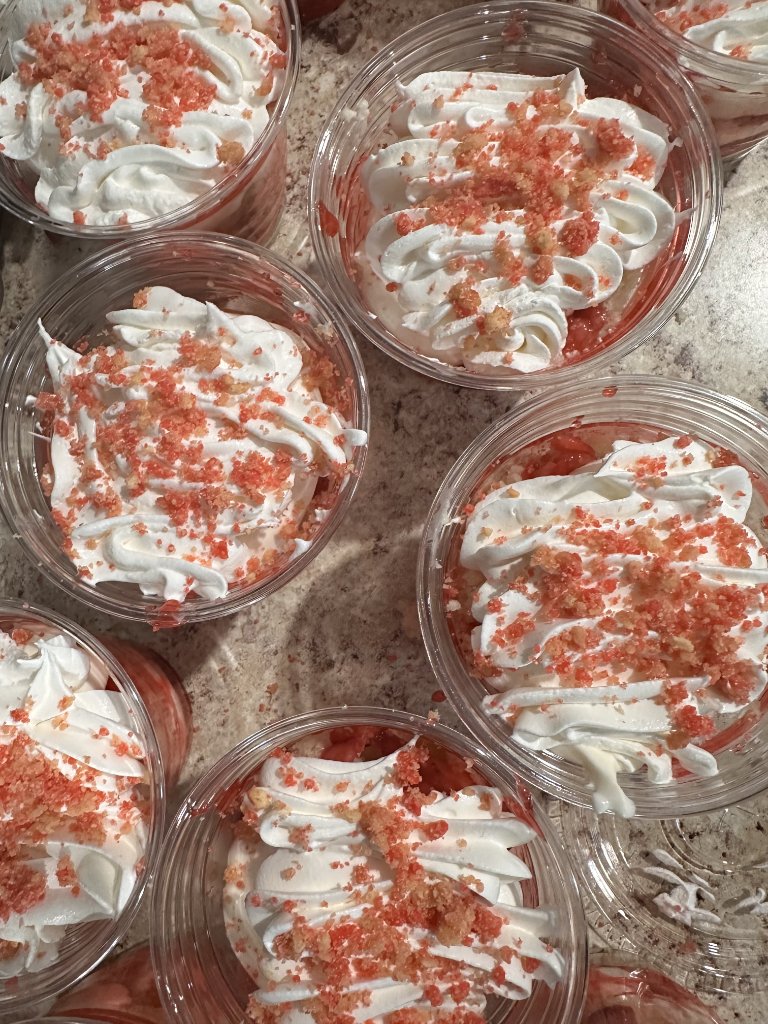 Strawberry Crunch Cups