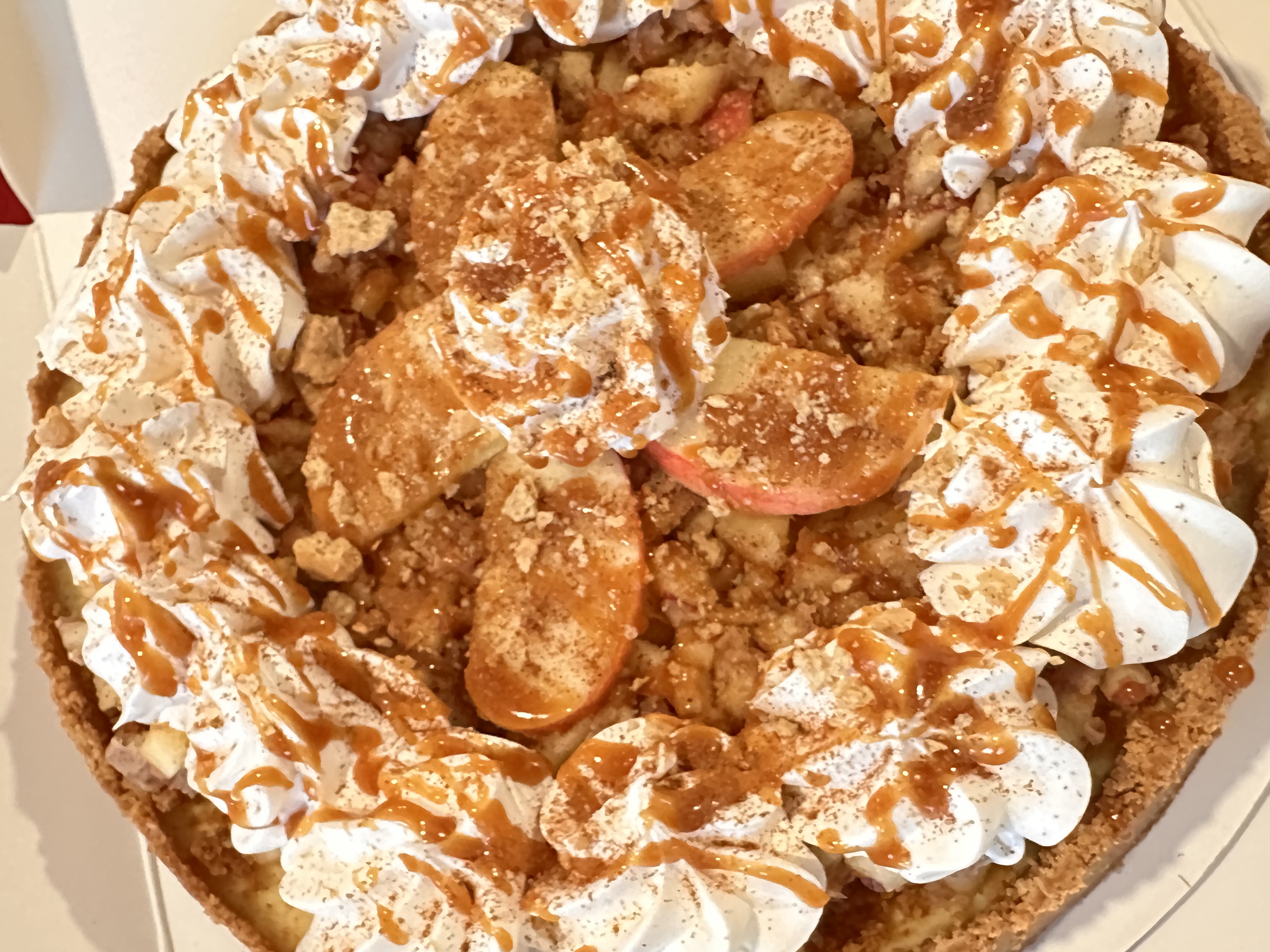 Caramel Apple Cheesecake — $45