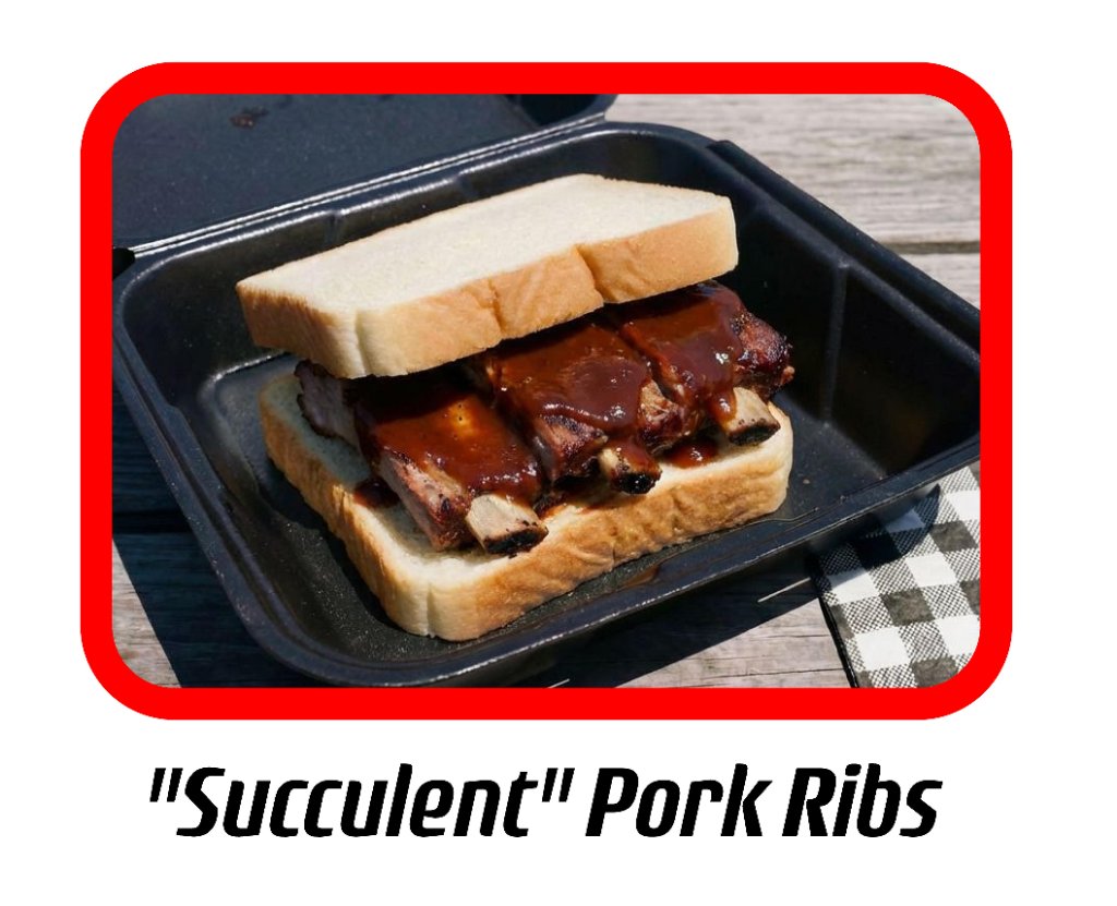 "Succulent" Pork Ribs