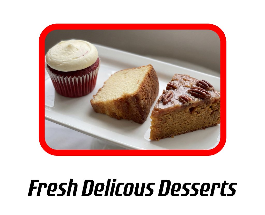 Fresh Delicious Desserts