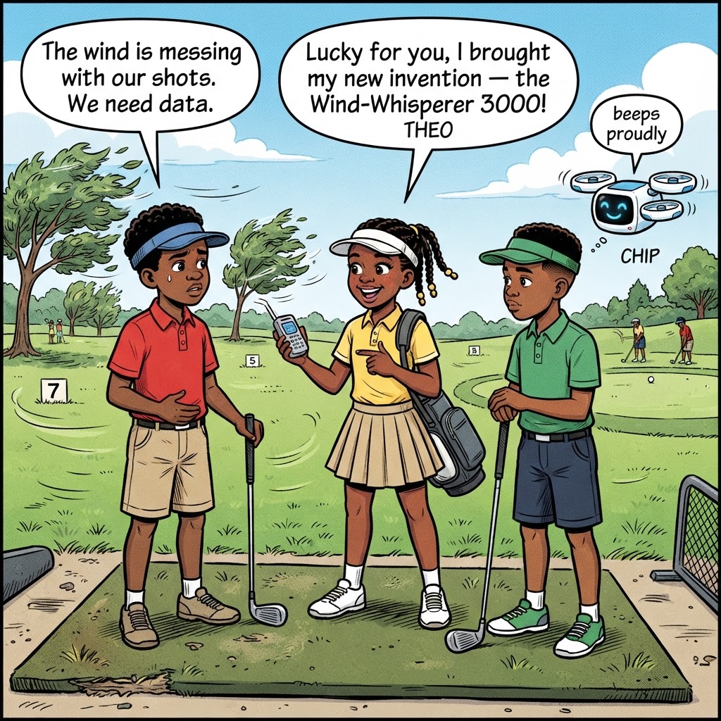 Golf Science Squad: The Wind-Whisperer Experiment
