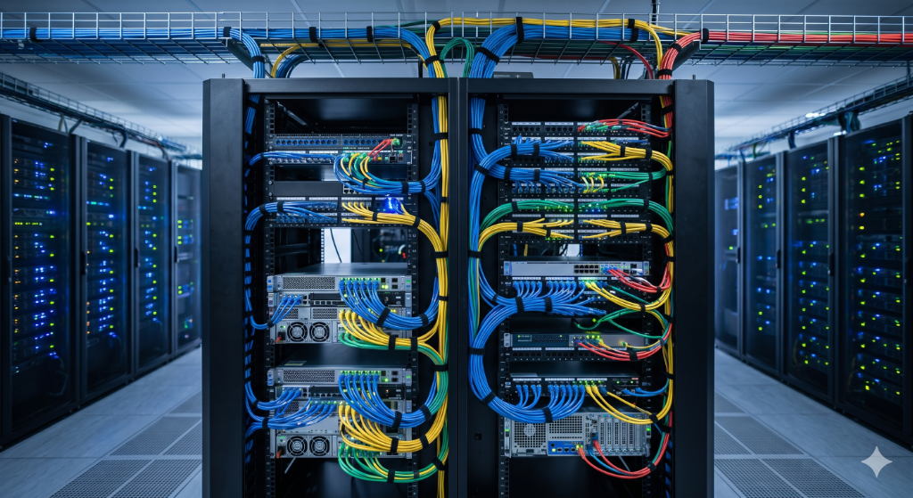 Professional structured cabling installation