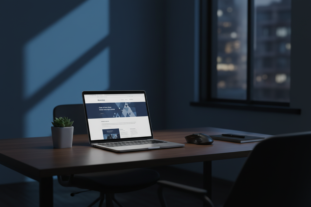 Web design workspace