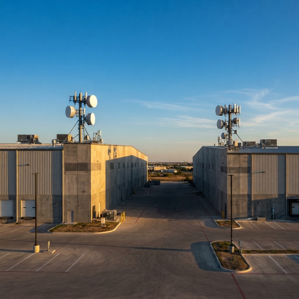 Building to building point-to-point wireless network in San Antonio Texas