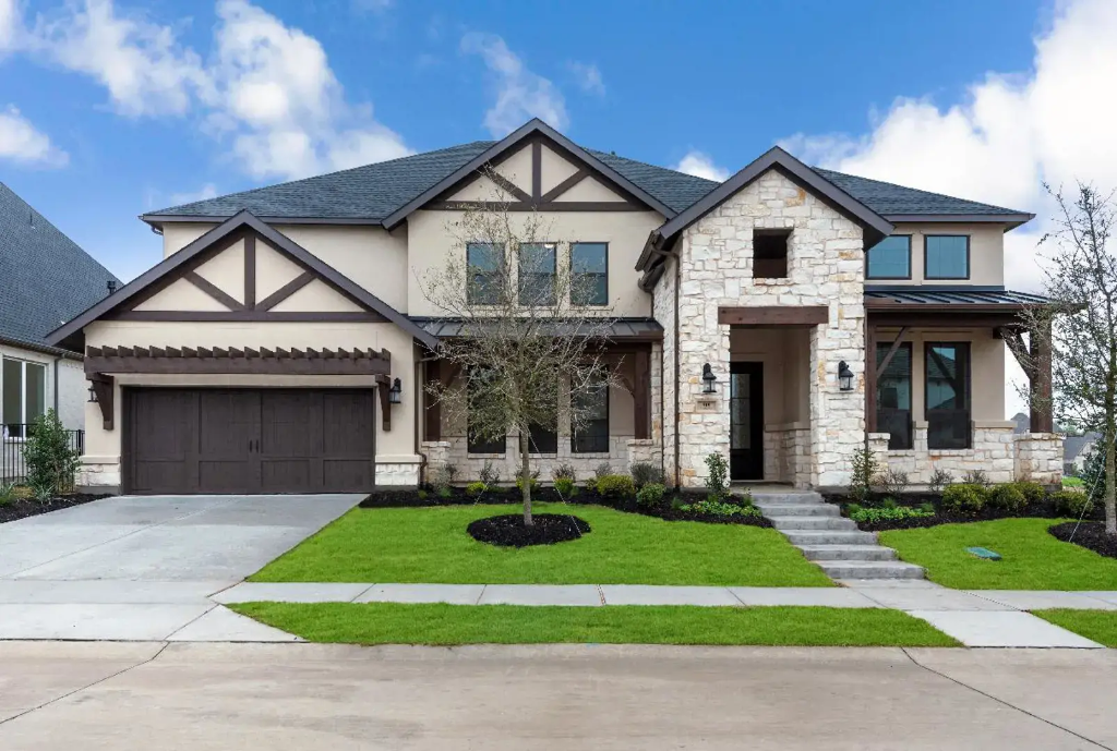 Montgomery Farm Allen Texas luxury custom home near Watters Creek lifestyle center