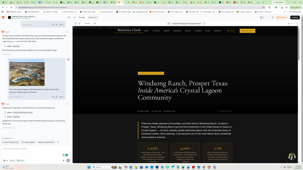 Windsong Ranch Prosper Texas — Crystal Lagoon community