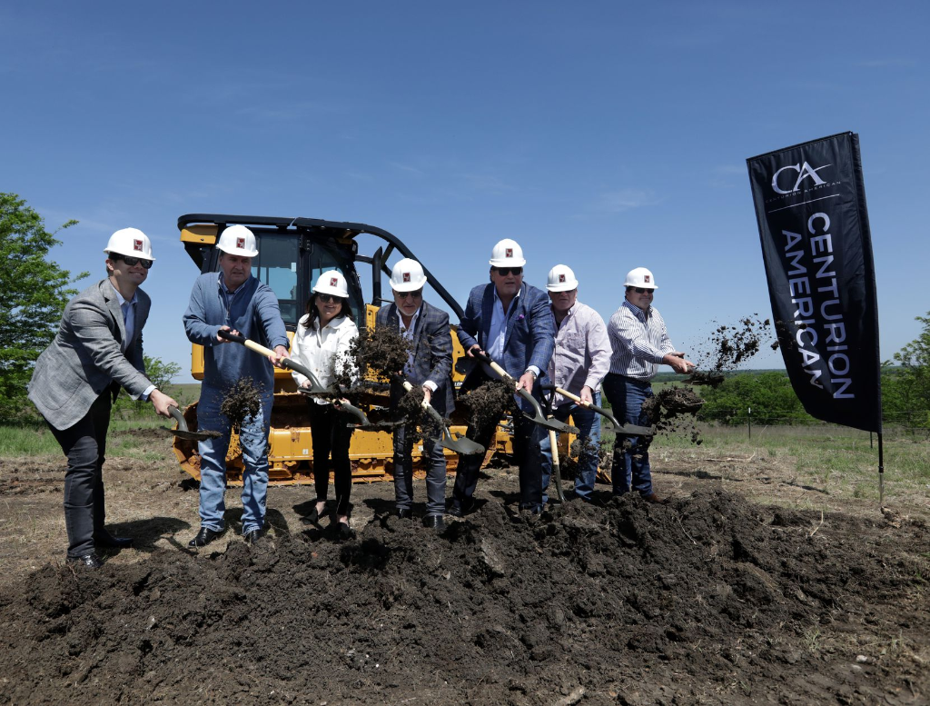 New construction groundbreaking in Celina Texas 2026