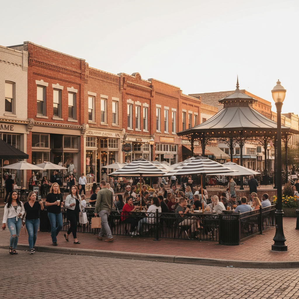 McKinney Texas historic downtown real estate investment
