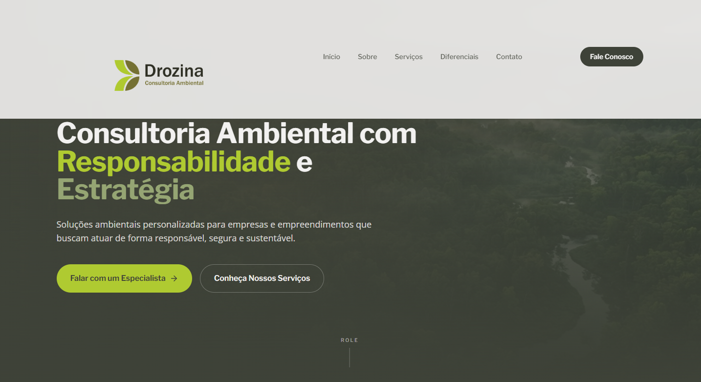 Drozina Consultoria Ambiental — Desktop