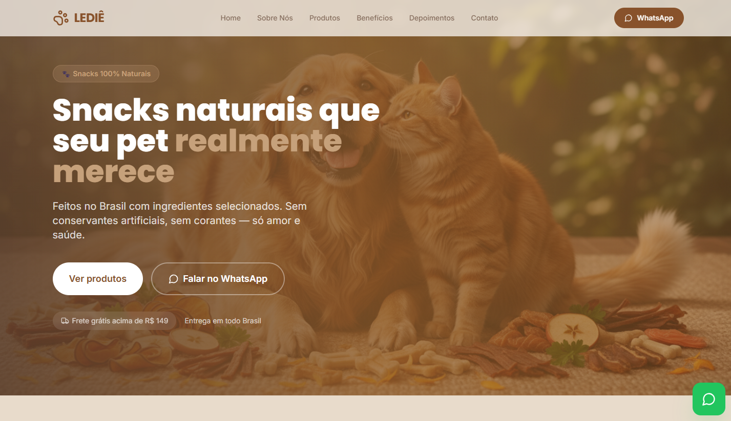 Preview Lediê Pet Snacks