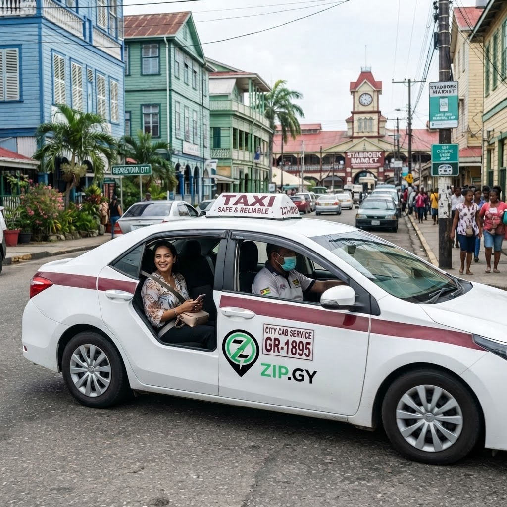 How to Book a Safe Taxi in Guyana — The Complete Guide (2026)