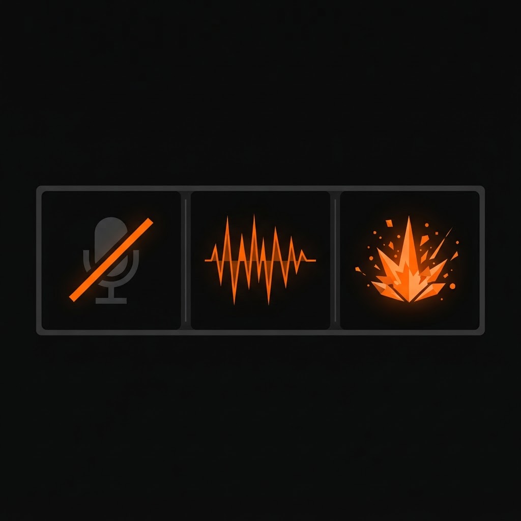 Three ways TYGER changes a song in real time: vocals off, drums and bass, peak moment