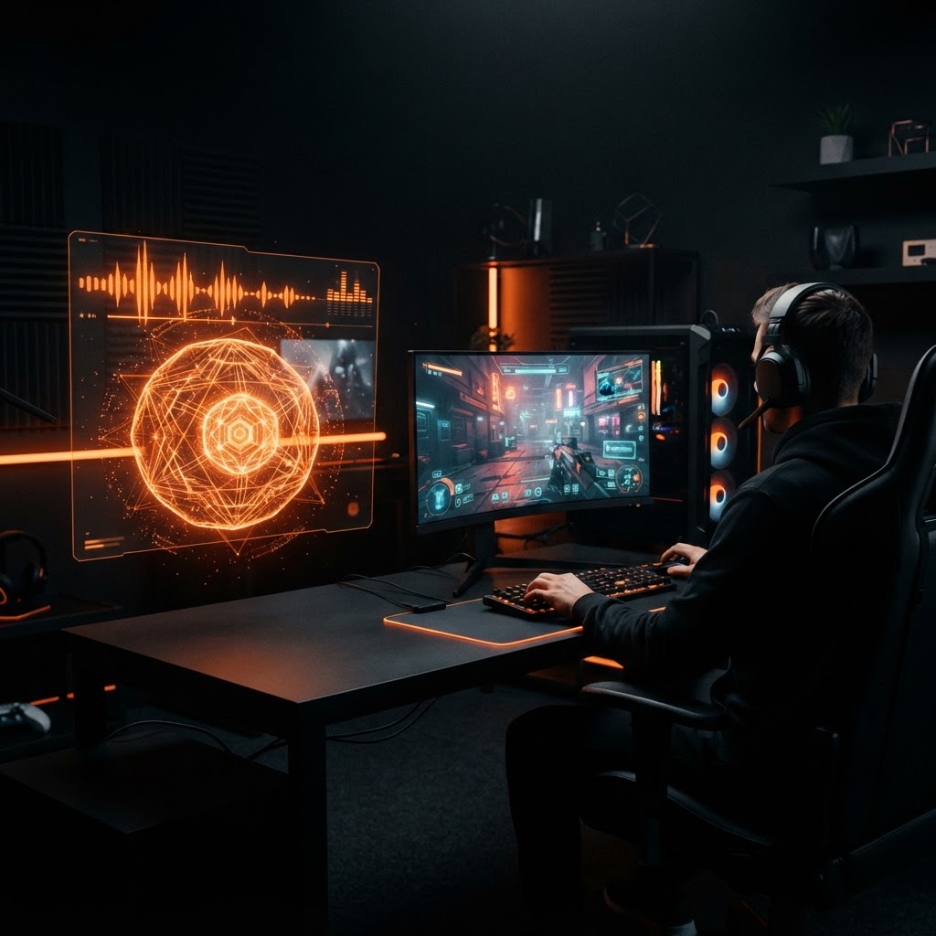 TYGER AI DJ adapting music to PC gameplay in real time