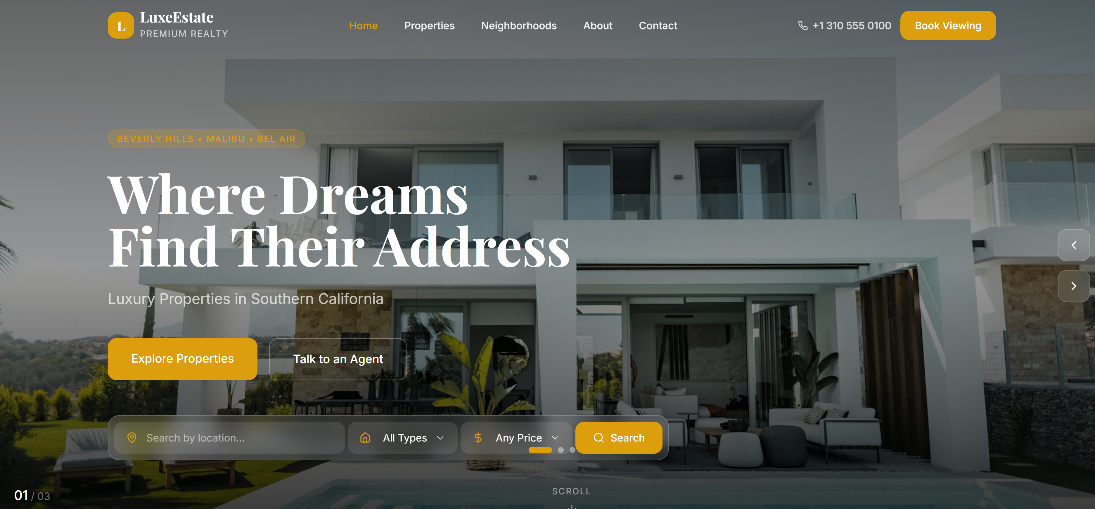 Real Estate  template preview