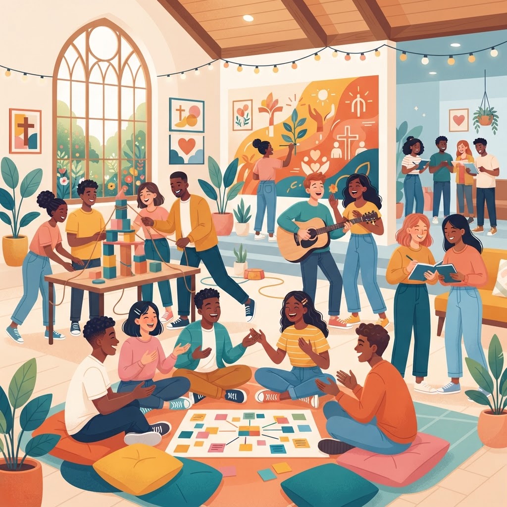 Dinâmicas Impactantes para Conectar e Inspirar Jovens na Igreja