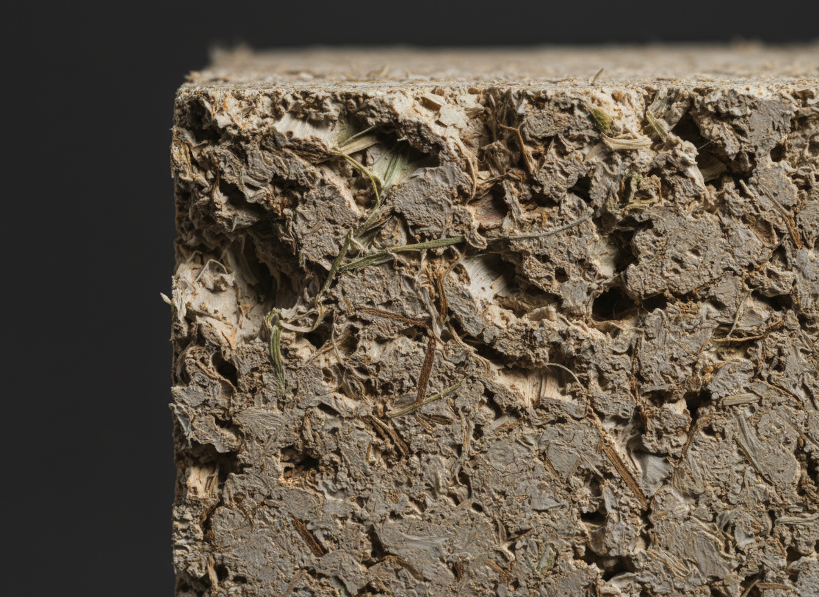Hempcrete texture