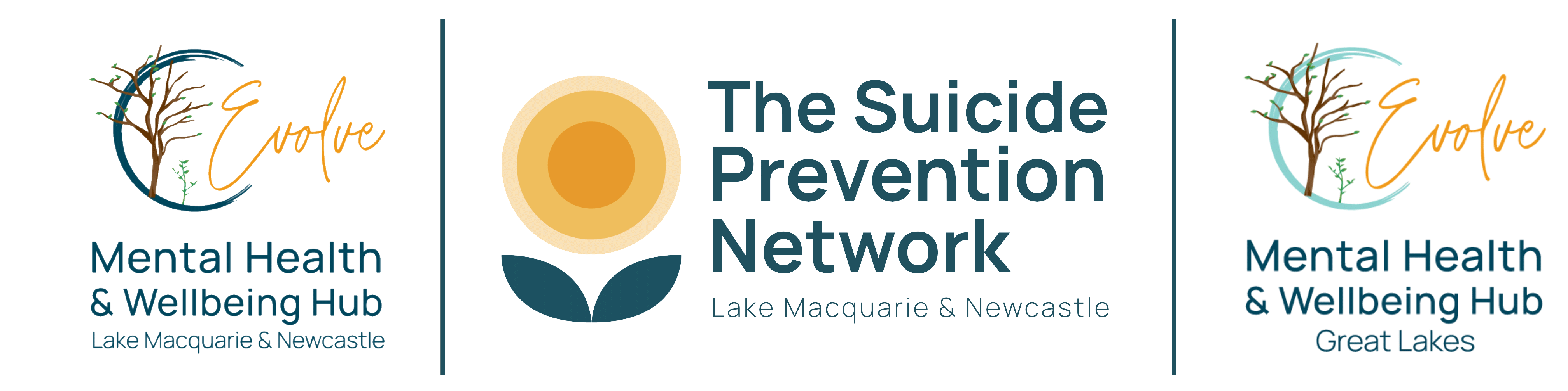 Evolve Hub · Suicide Prevention Network · Great Lakes