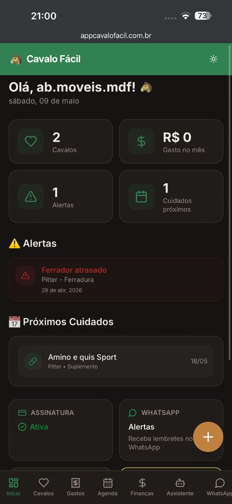 Cavalo Fácil App