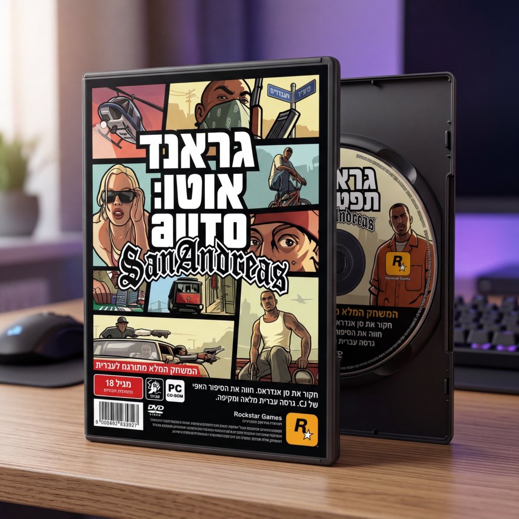 GTA San Andreas עברית