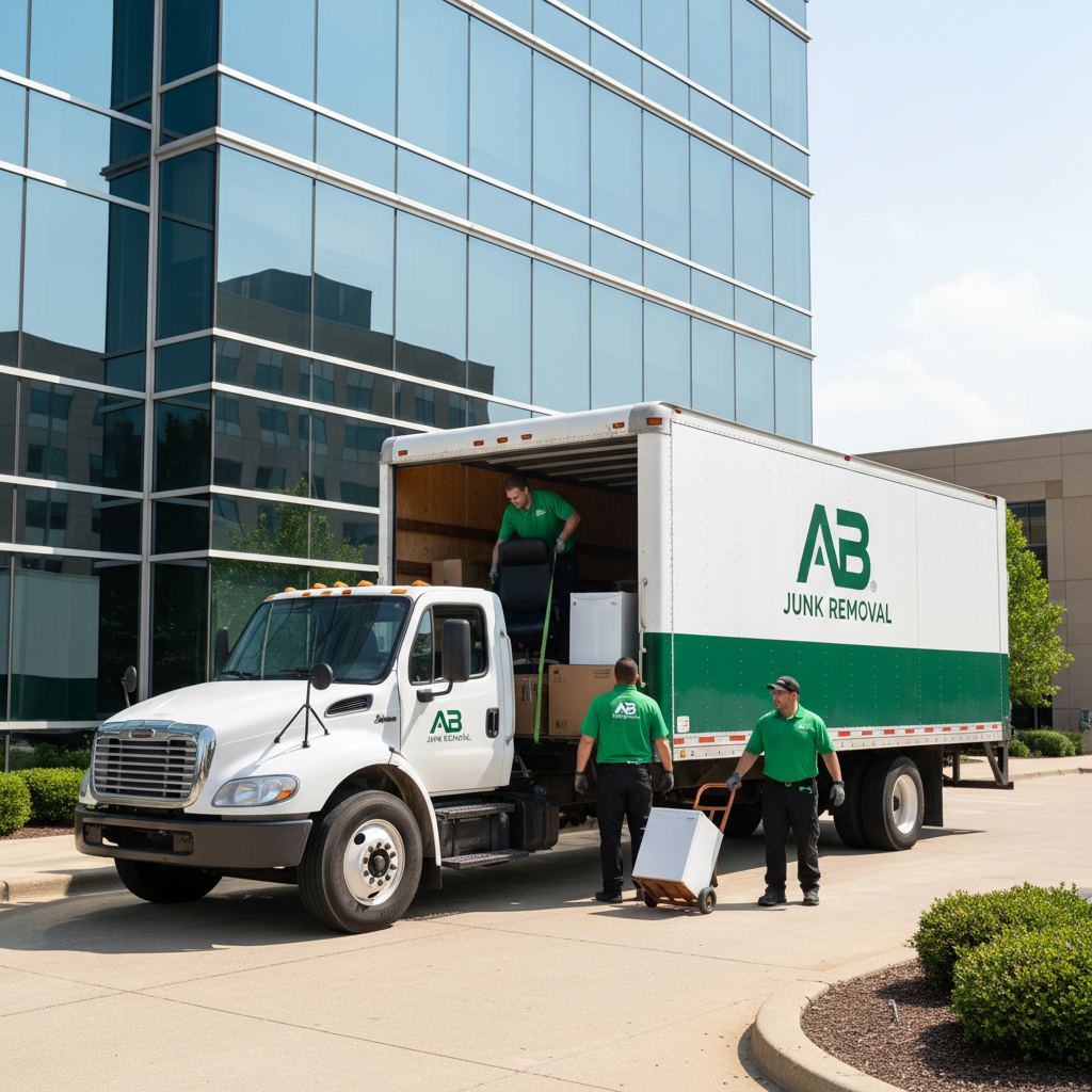 Commercial junk removal Des Moines — fast, professional, lowest price guaranteed