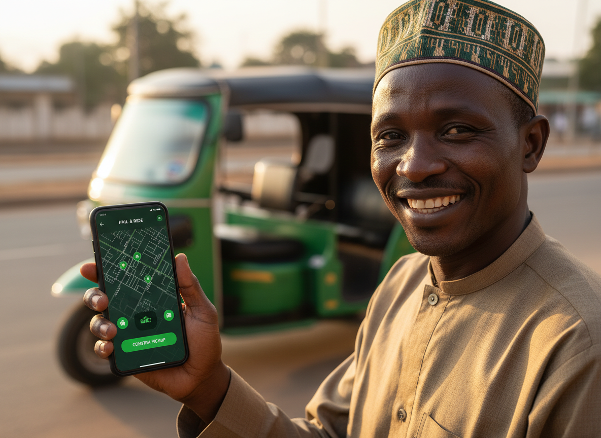 TukTuk driver empowered with digital tools
