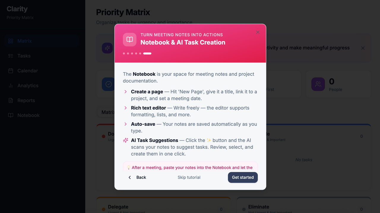 PriorityFlow template preview
