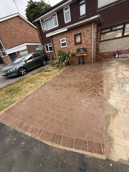 25m² Sierra Block Paving Driveway Extension photo 1