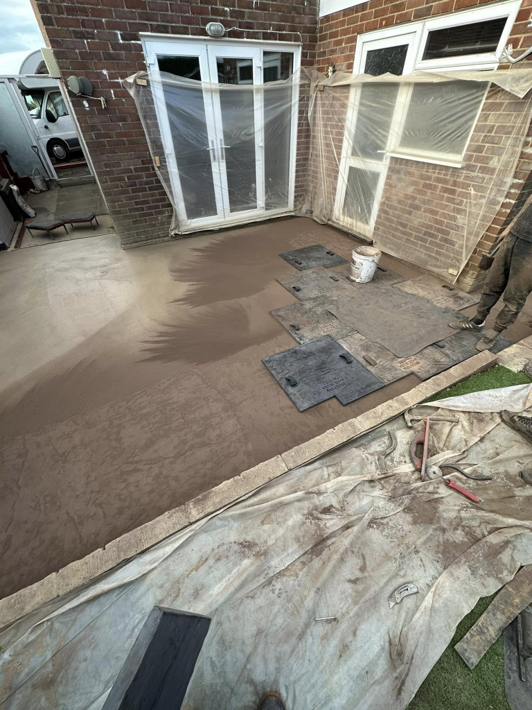 26m² Ashlar Slate & London Cobble Printed Concrete photo 4
