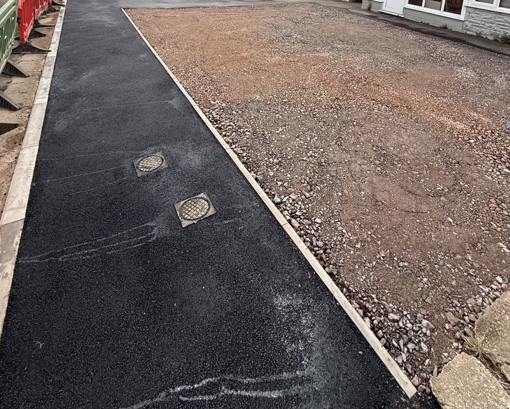 Dropped Kerb & MOT Type 1 Driveway Base photo 1
