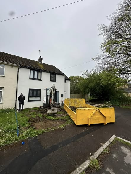 Driveway Phase 1 — Concrete Edgers, Flower Bed & MOT Base photo 4