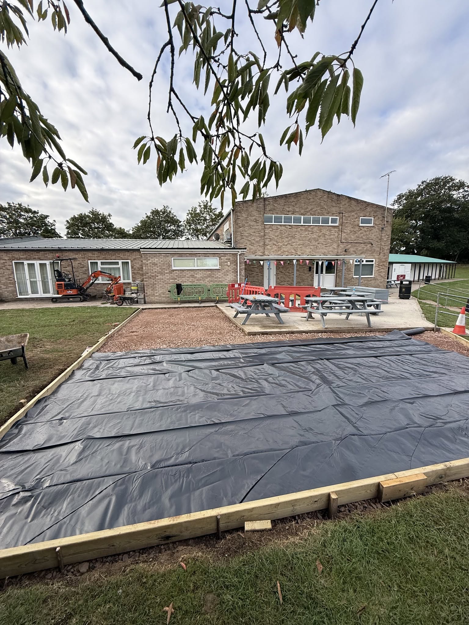 80m² Concrete Patio Extension photo 4