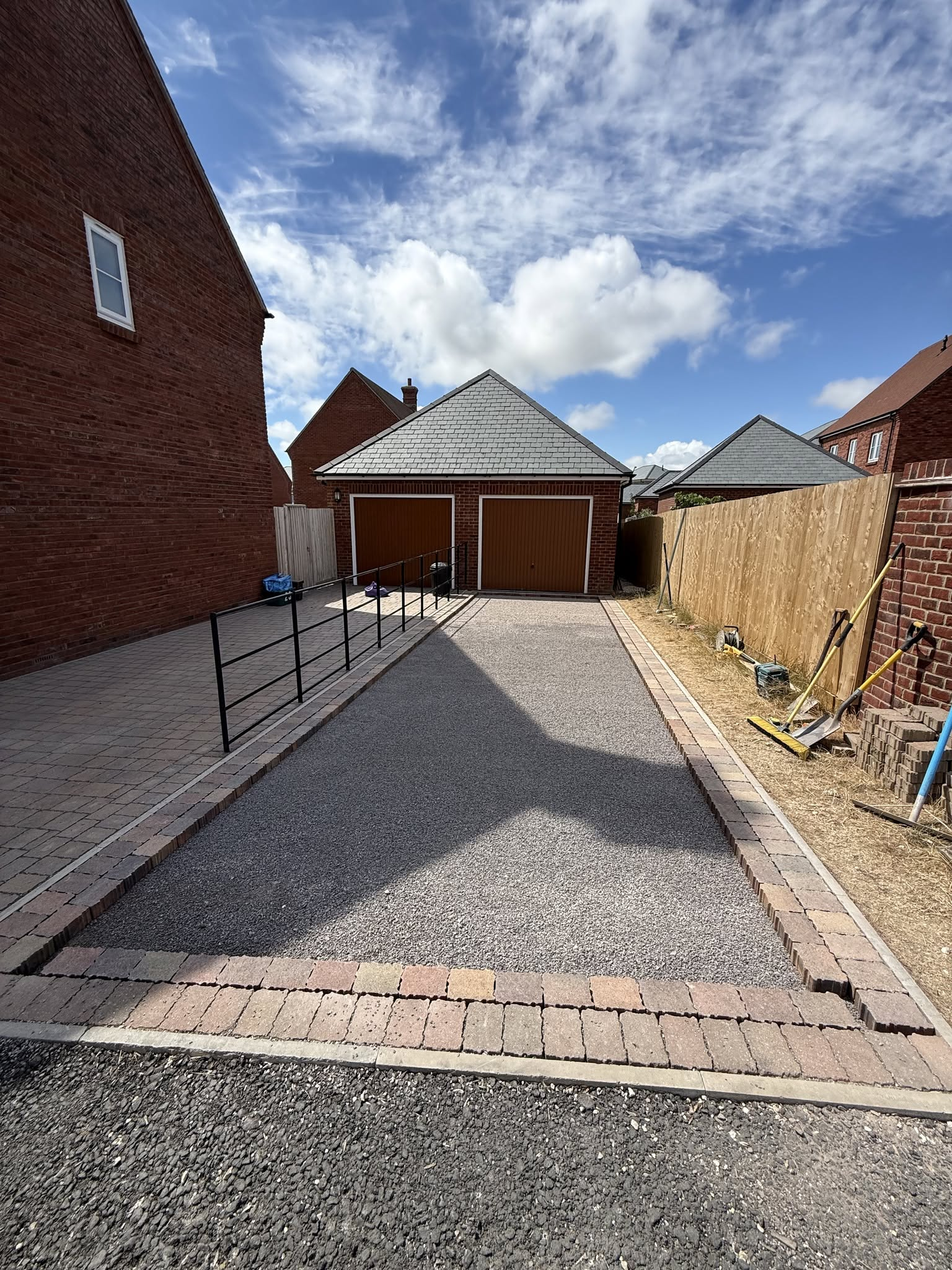 40m² Marshalls Tegula Priora Permeable Block Paving Driveway photo 4