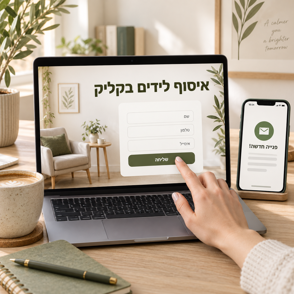 איסוף לידים