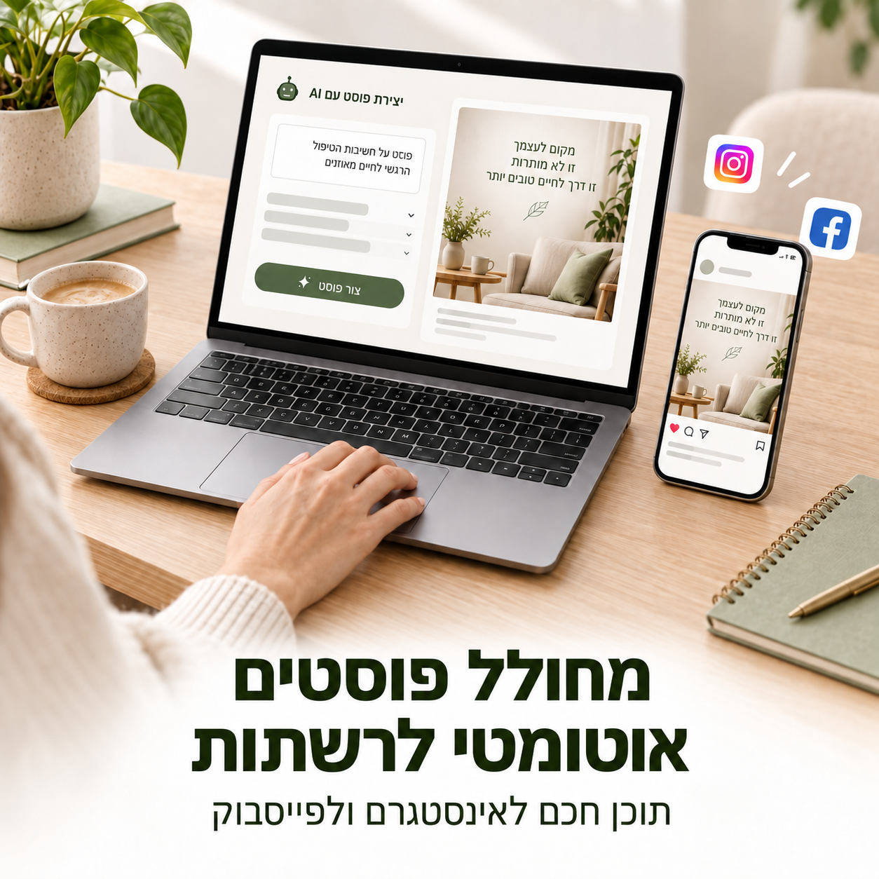 מחולל פוסטים אוטומטי לרשתות