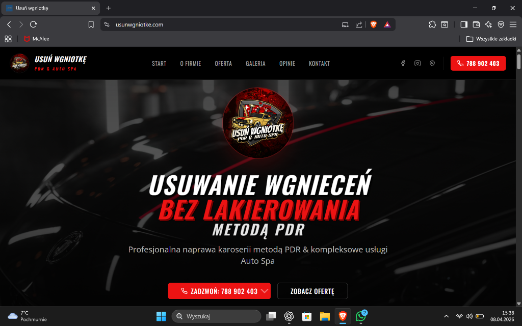 Usun Wgniotke