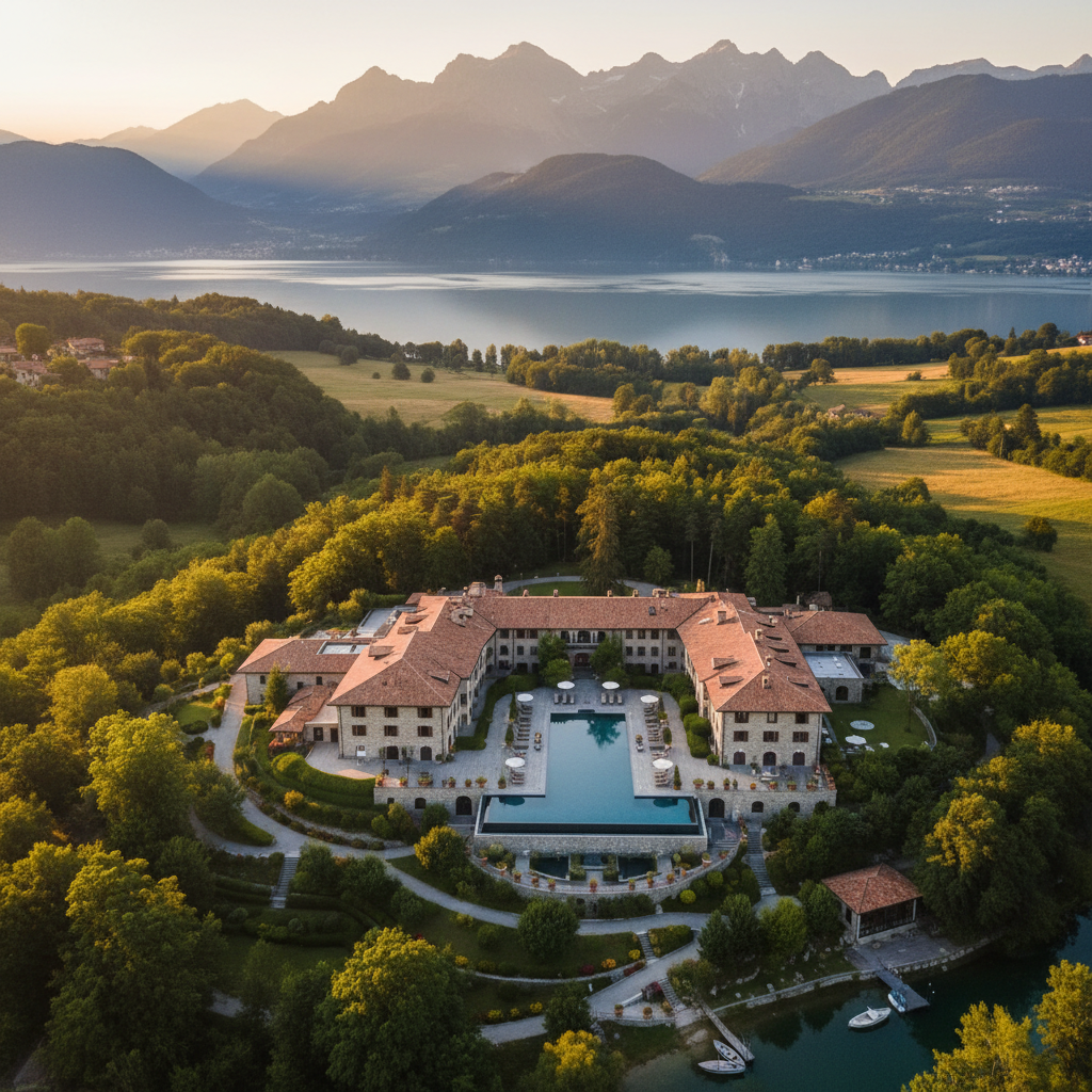 Hotel Aerial Ansicht
