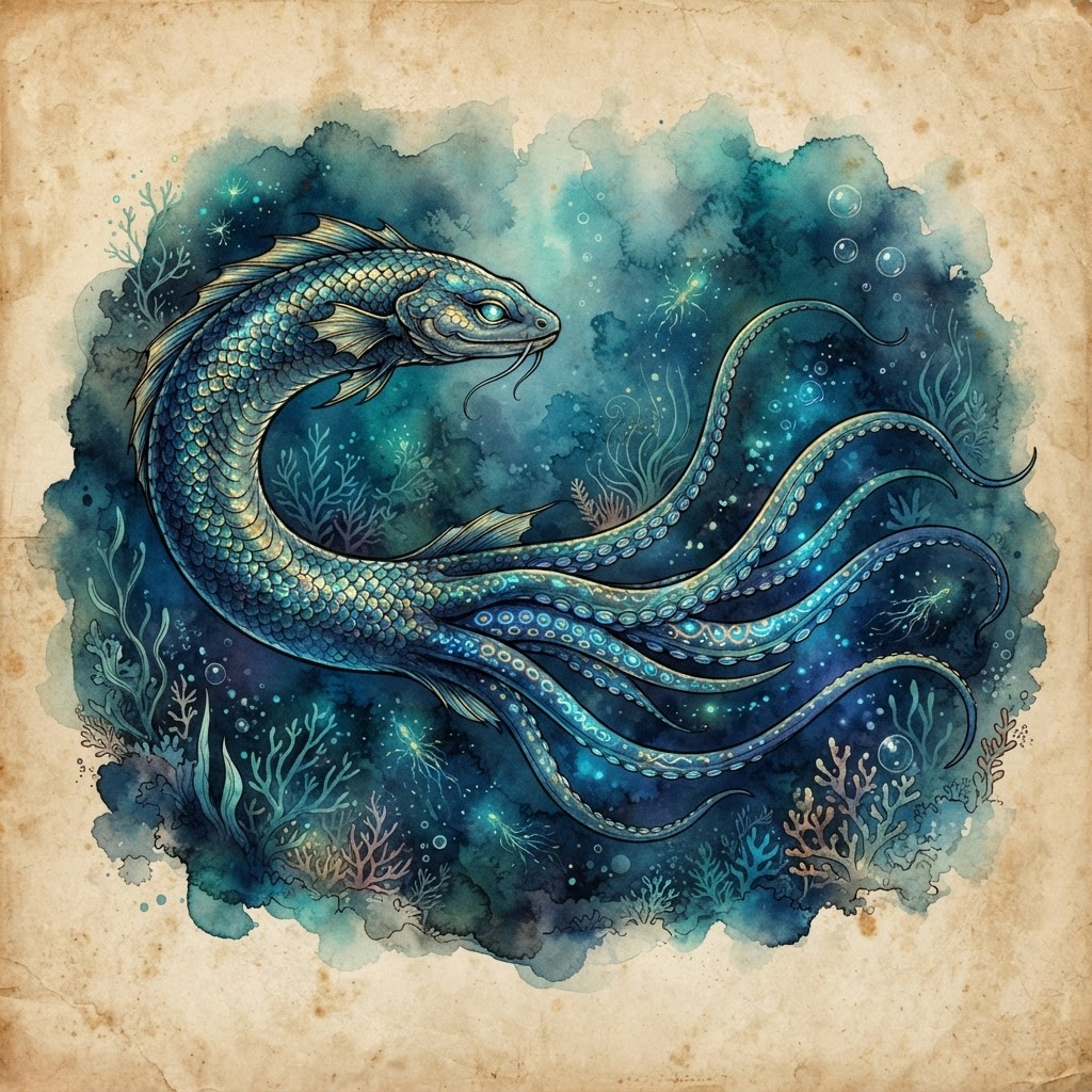 Abyssal Cephalo-Serpent