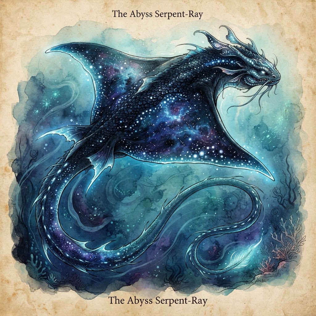 Abyssal Ray-Serpent
