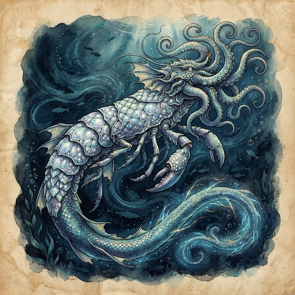 Abyssal Carapace-Serpent