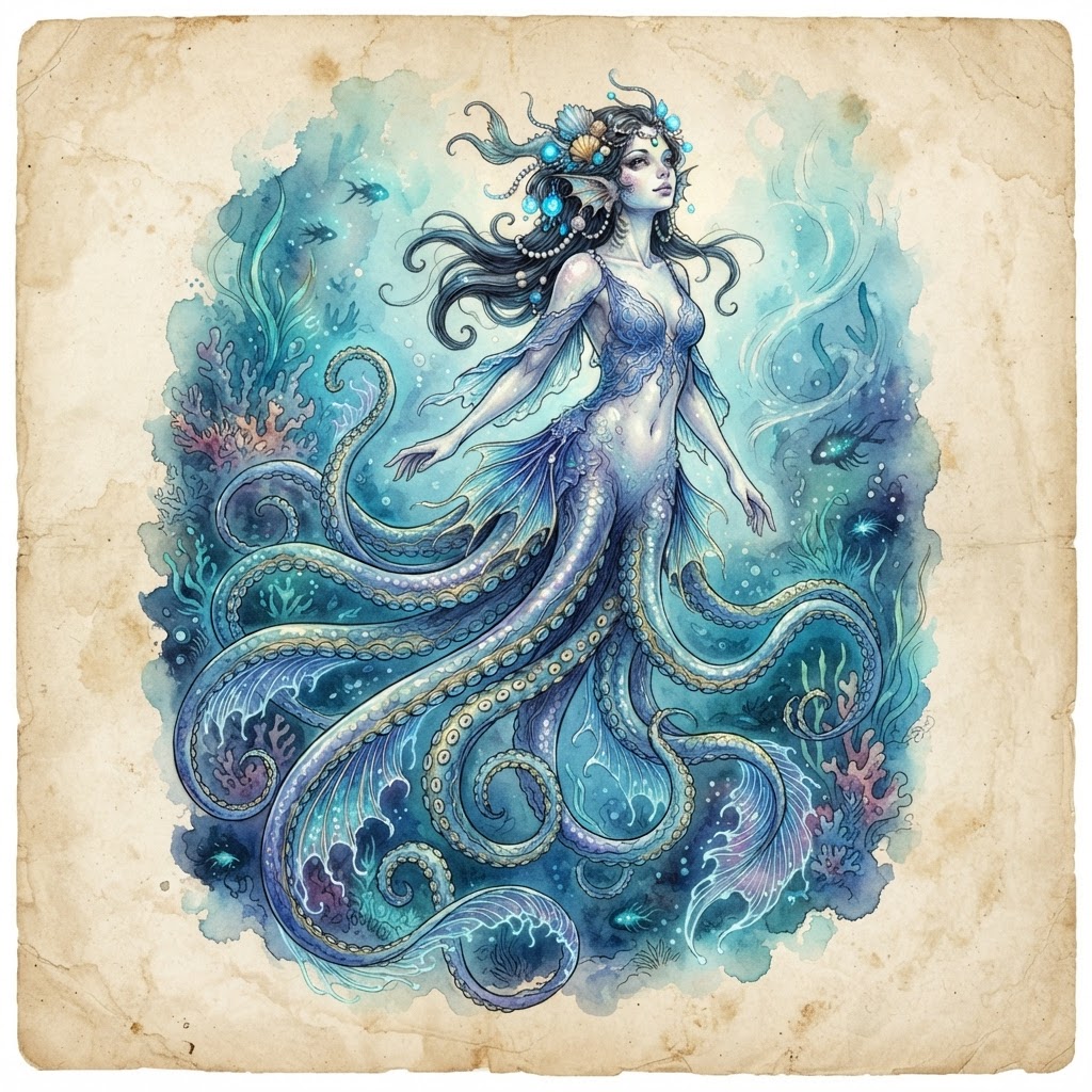 Sirens-Tentacle Kelp-Weaver