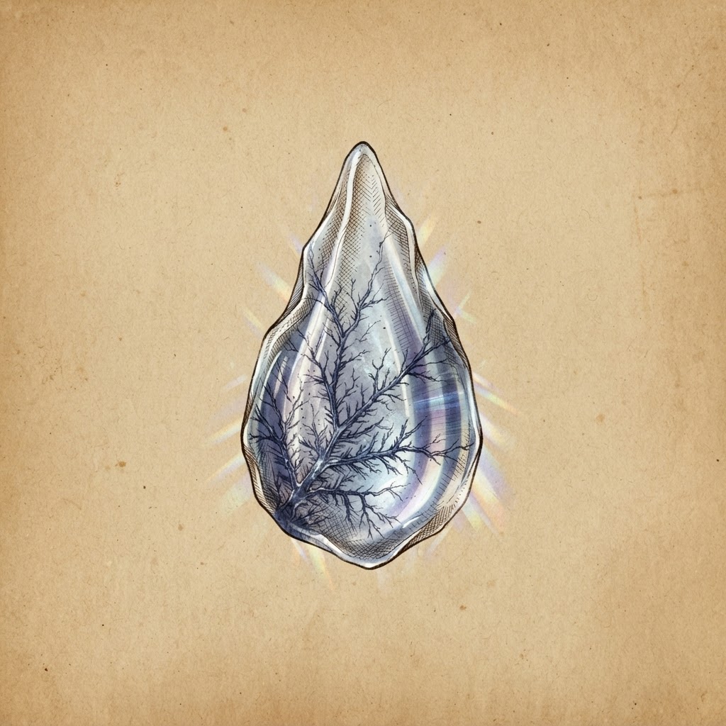 Frost-Veined Rusalka Tear
