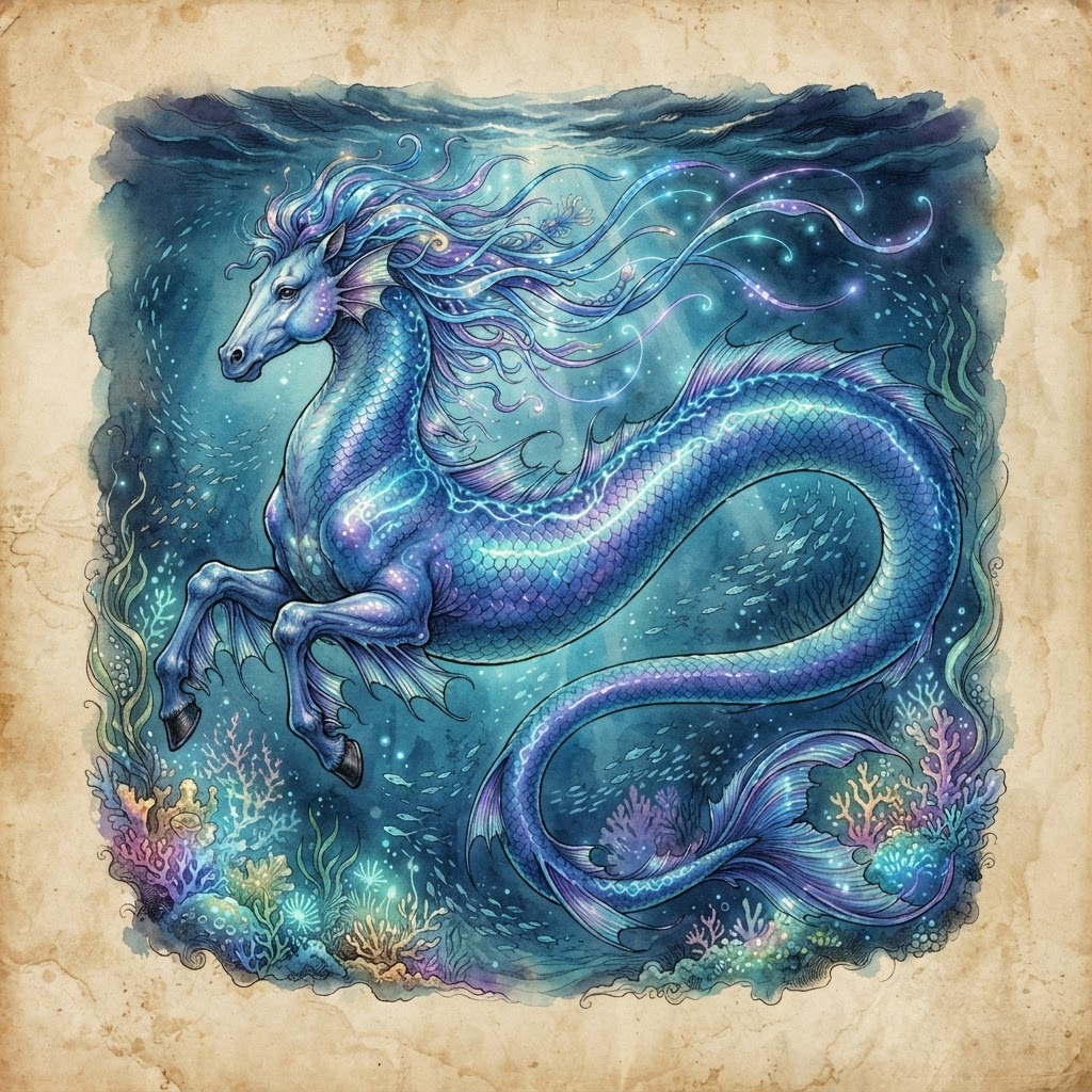 Azure Serpent-Hippocamp