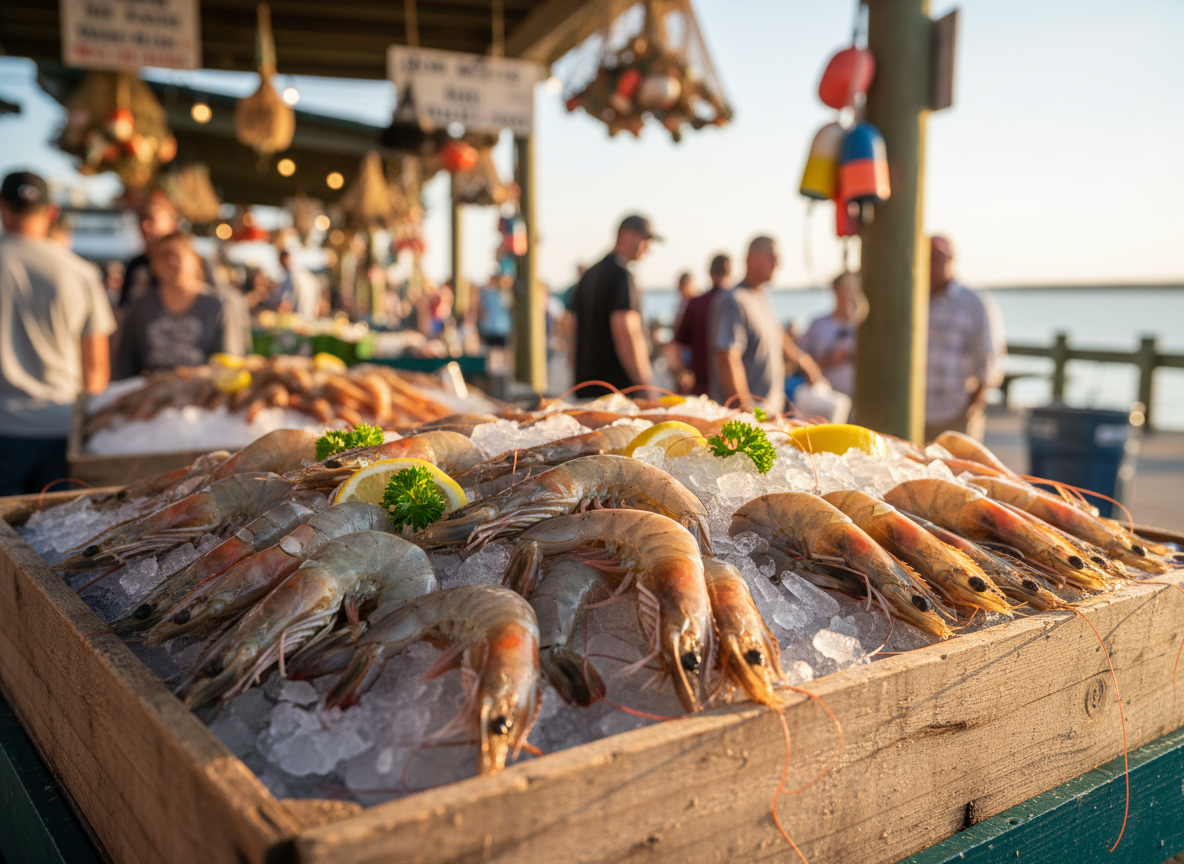 Charleston seafood market