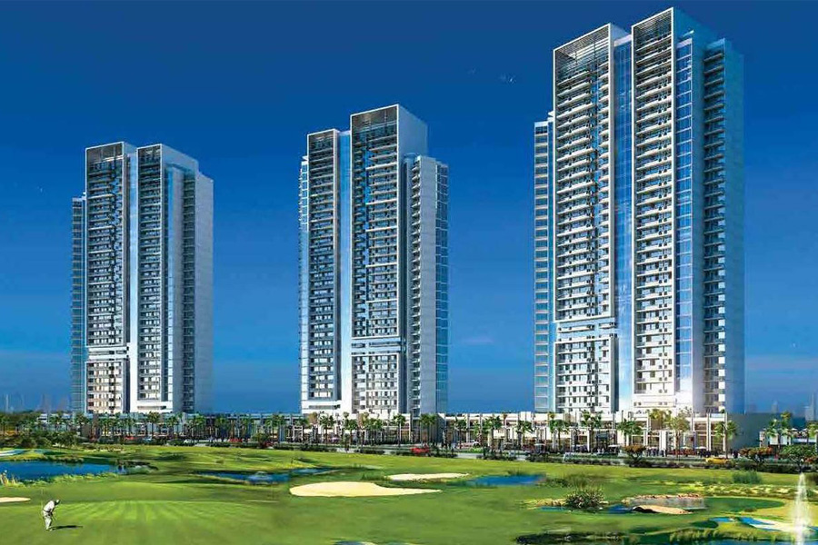 Carson Tower C — High Floor 1BR | Golf Course View
