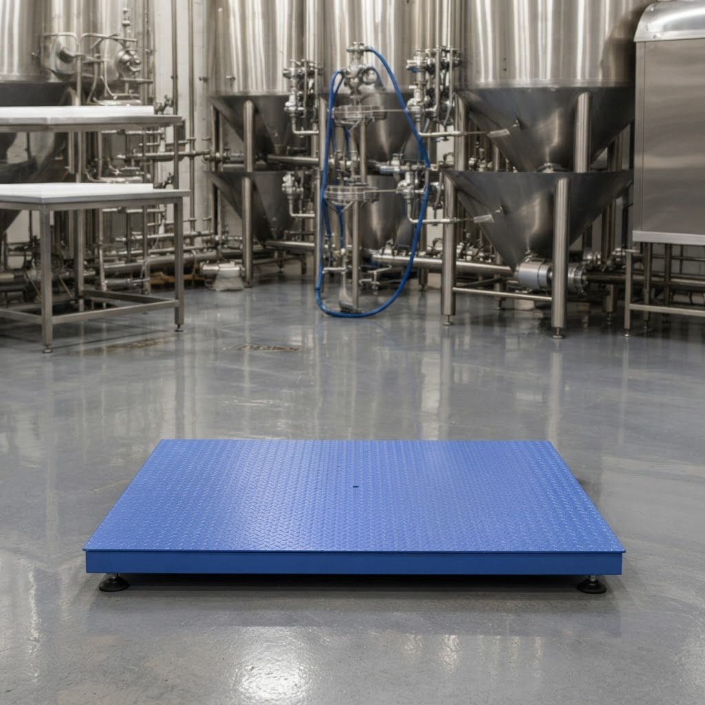 2,000 lb Industrial Floor Scale industrial platform scale